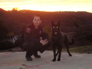 security officer with k-9 in escondido